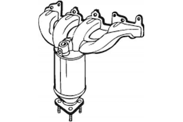 Convertidor Catalítico Bosal 099-653 Euro 3 nuevo 2
