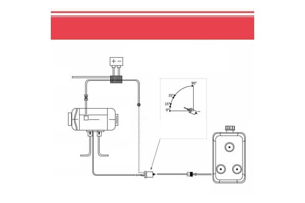 Calefactor Diésel 12V 8KW para Estacionamiento usado 9