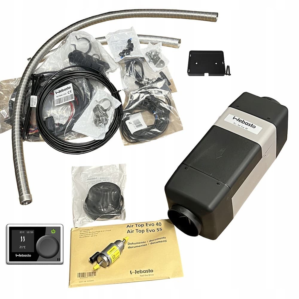 Calefactor estacionario 4kW Webasto Air Top Evo 40 12V - Kit nuevo