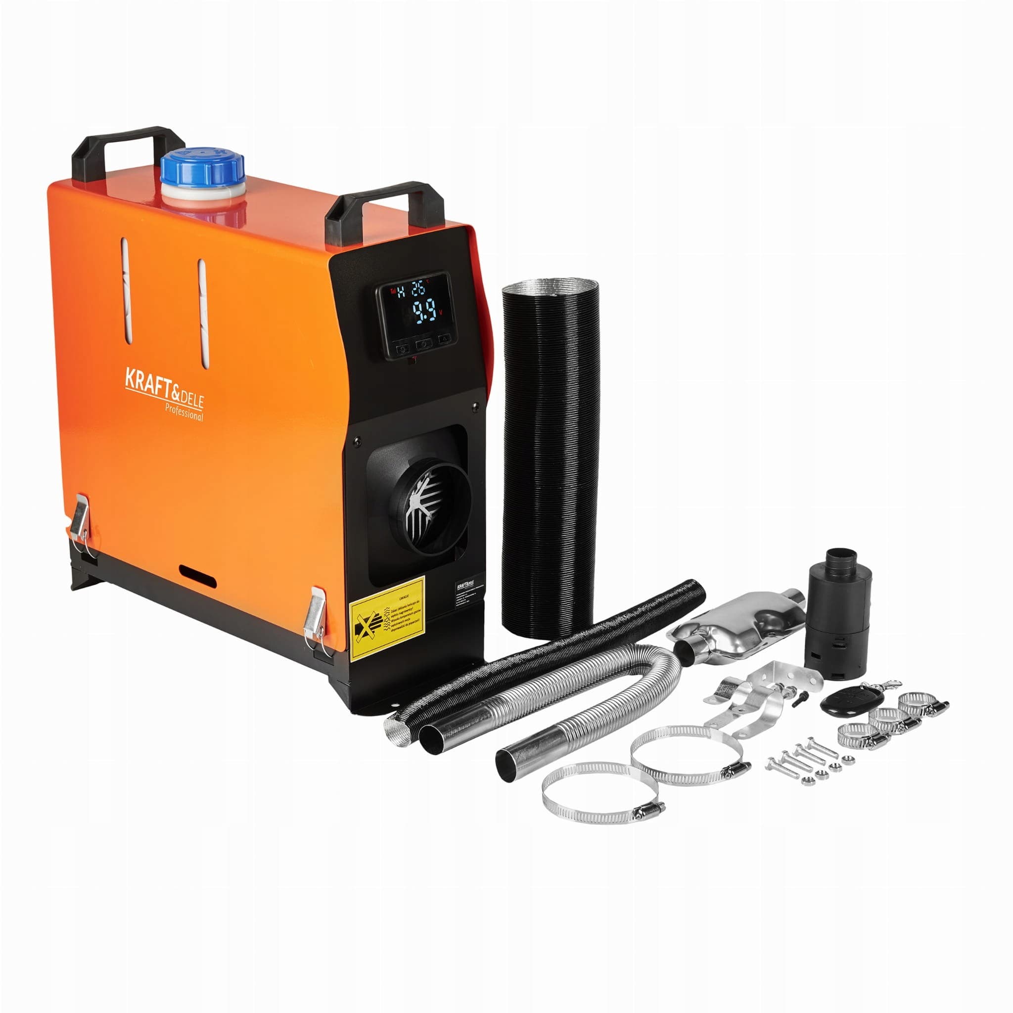Calefactor portátil para garaje y vehículo 9kW 12V nuevo 7
