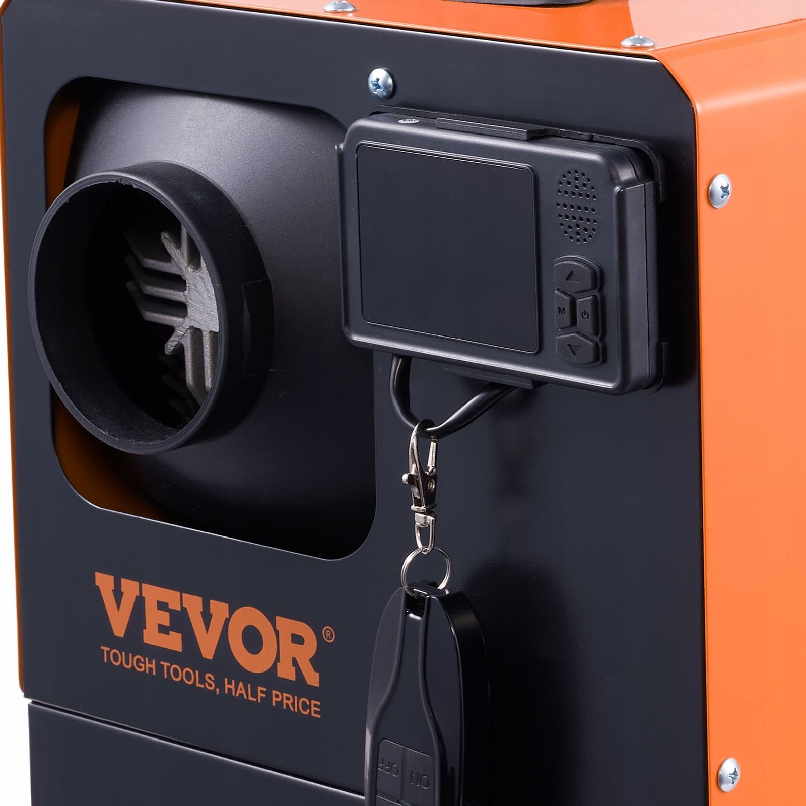 Calefactor de aire Vevor 5 kW con control remoto Bluetooth nuevo 8