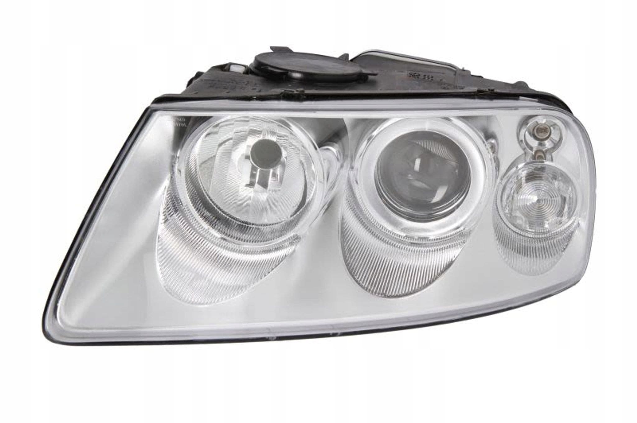 Faro Izquierdo VW, Eléctrico, con Motor, H7/H9, Cromado nuevo 2