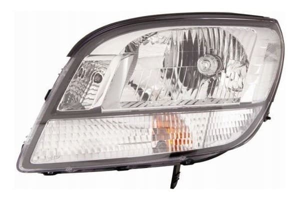 Faro delantero derecho (H4/PY21W/W5W, eléctrico) nuevo