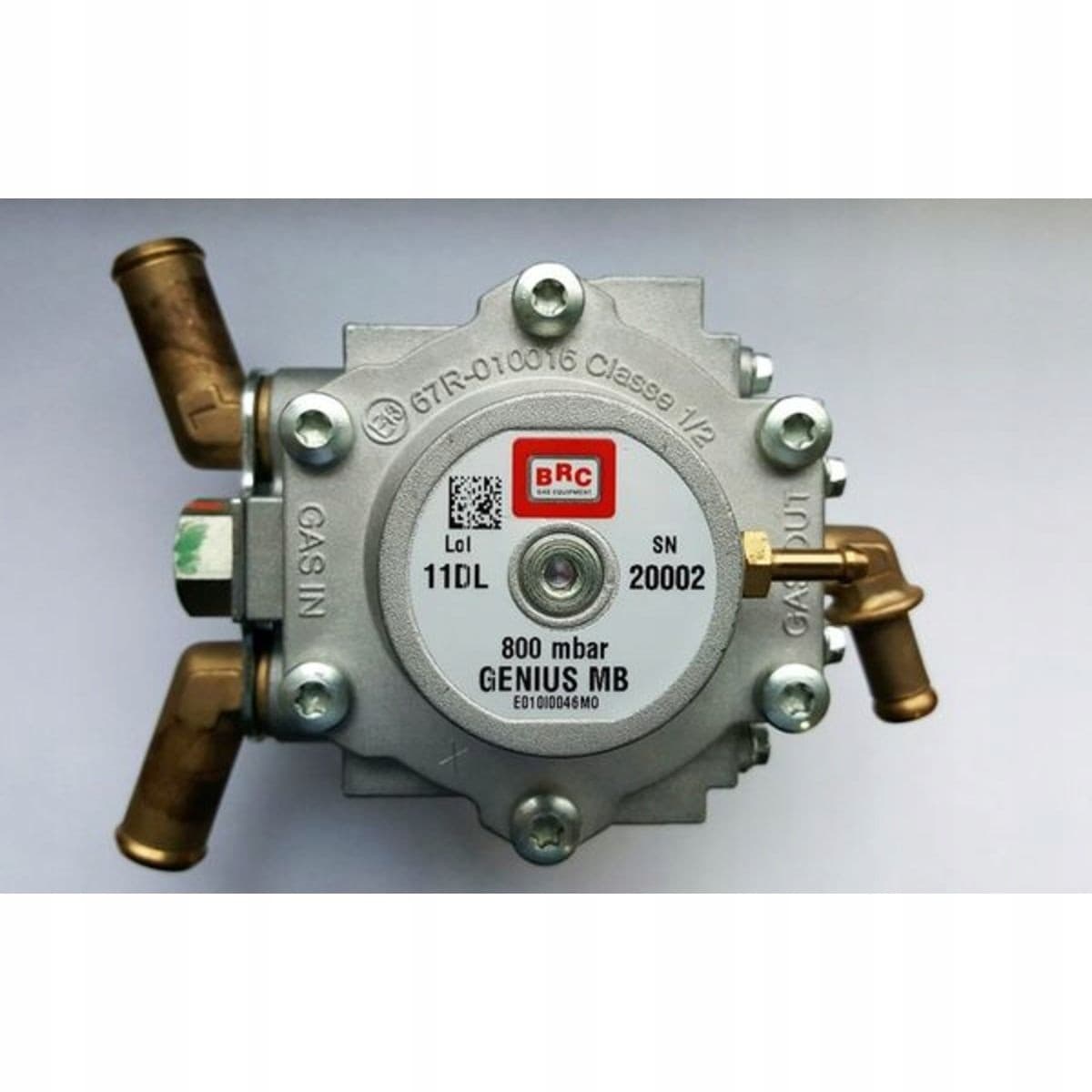 Reductor para instalación secuencial Brc Lpg BRC800 nuevo