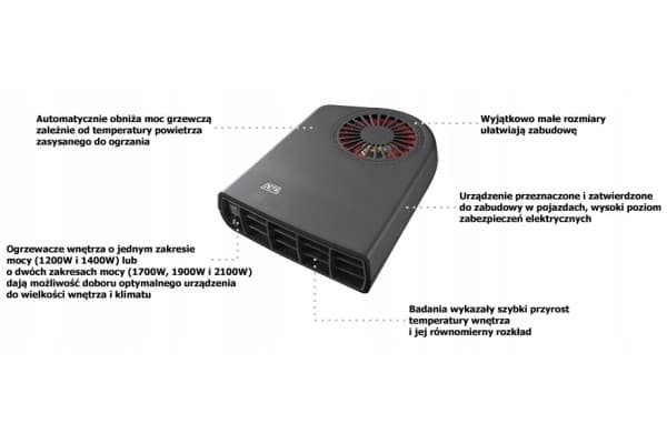 Calefactor Termini II 1900 Defa 430066 usado 2