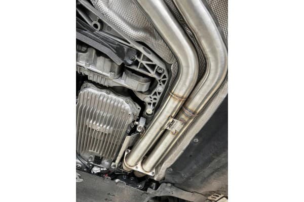 Downpipe RM Motors para BMW E60 E61 535d M57N usado 7