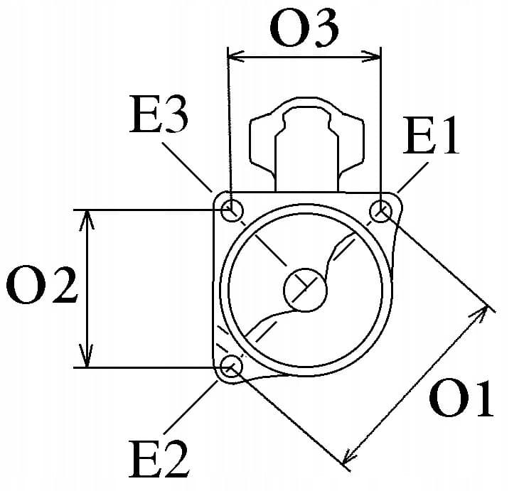 Motor de arranque HC-Cargo F032116308 nuevo 2