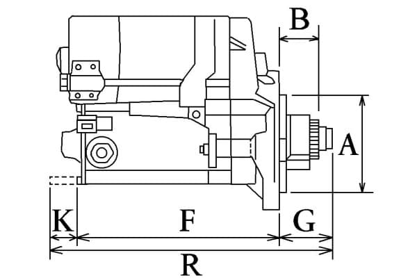 Motor de Arranque HC-Cargo F 032 112 367 nuevo