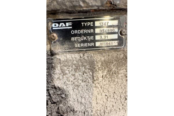 1231069 Diferencial Daf, eje motriz usado 11