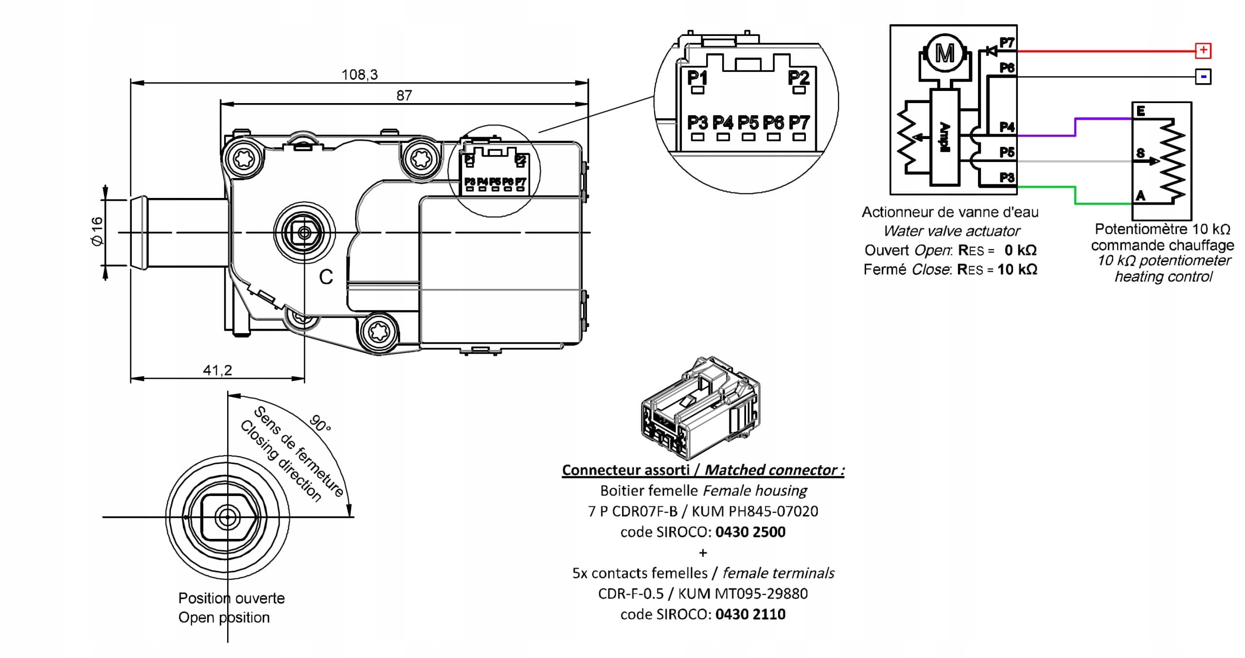 Válvula solenoide de agua 12V con regulación suave nuevo 3
