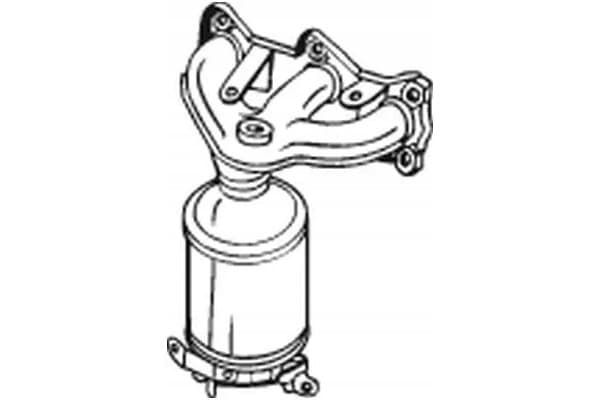 Catalizador Bosal 090-088 usado 2