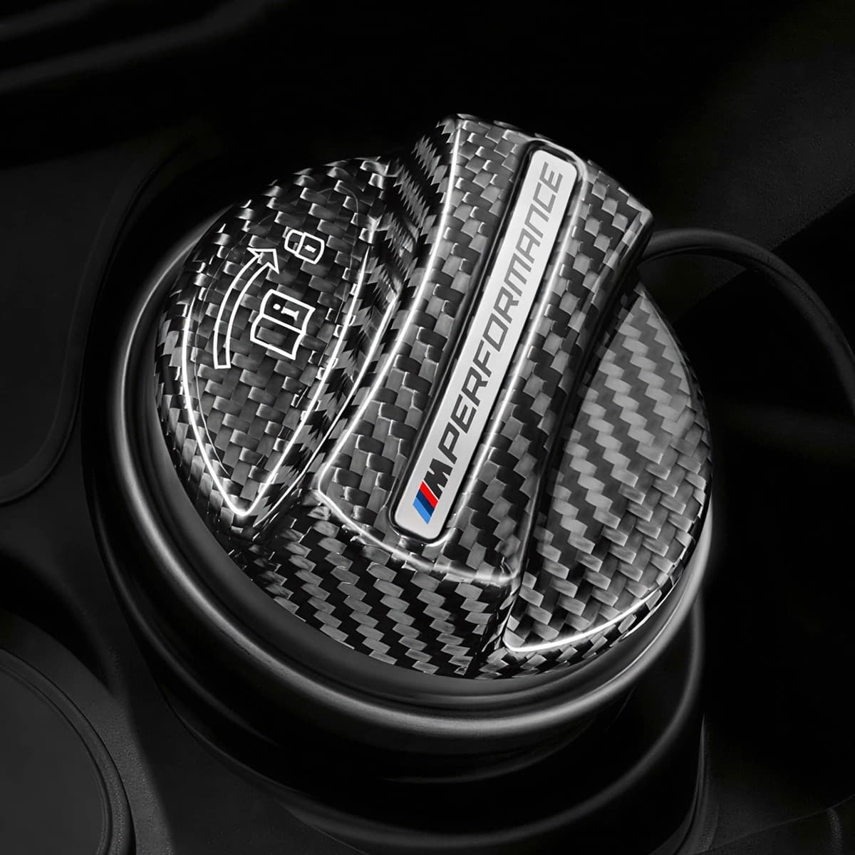 Tapón de combustible de carbono BMW M Performance nuevo
