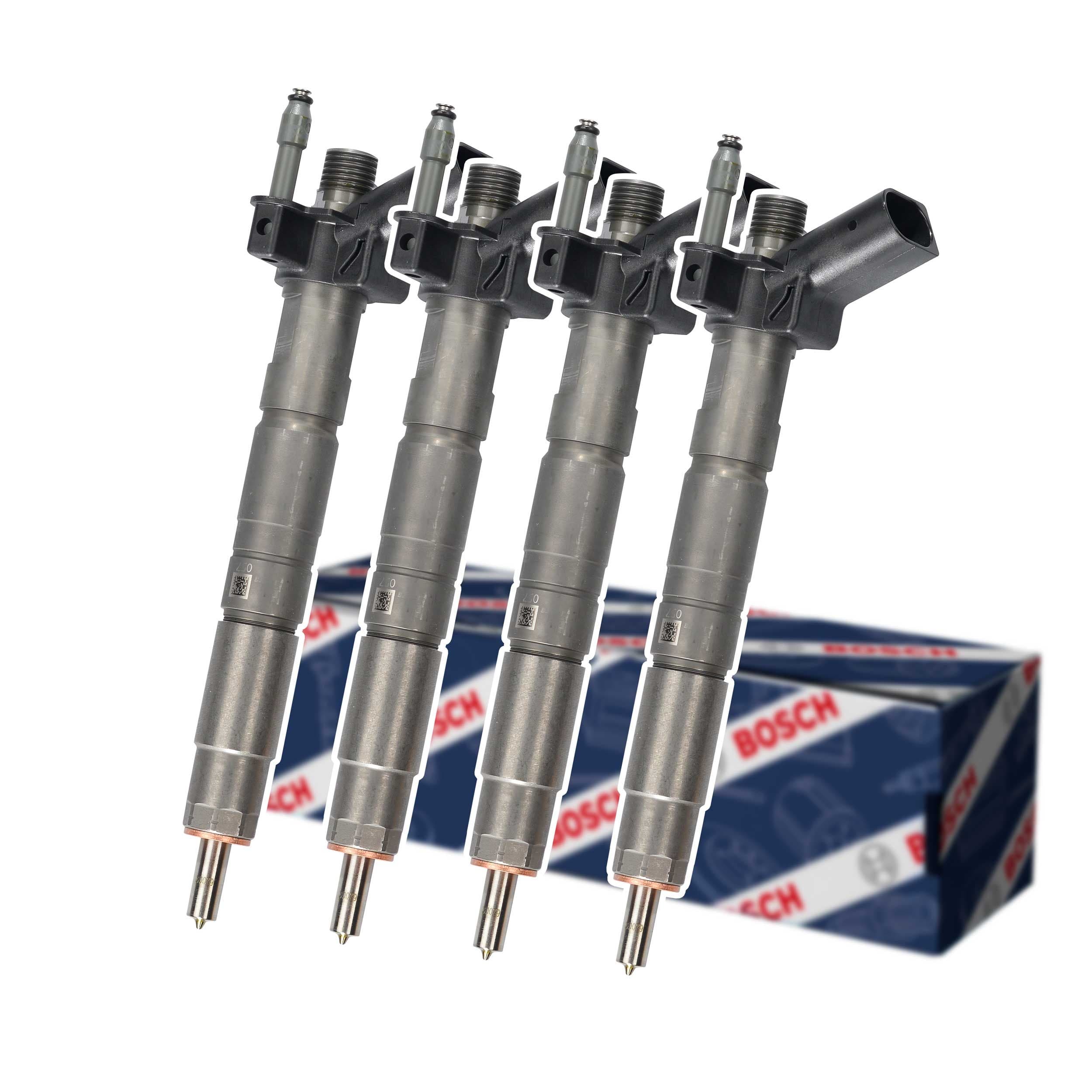 4 Inyectores de Combustible BMW Serie 7 G11, G12 0445118037 nuevo