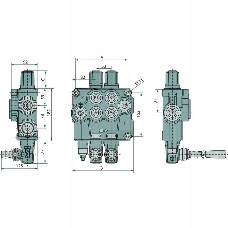 Válvula Granit 4P120 1A (4x) GKZ1 - 11 nuevo 3
