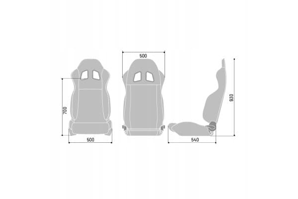 Asiento tuning Sparco R100 negro-rojo MY22 usado 2