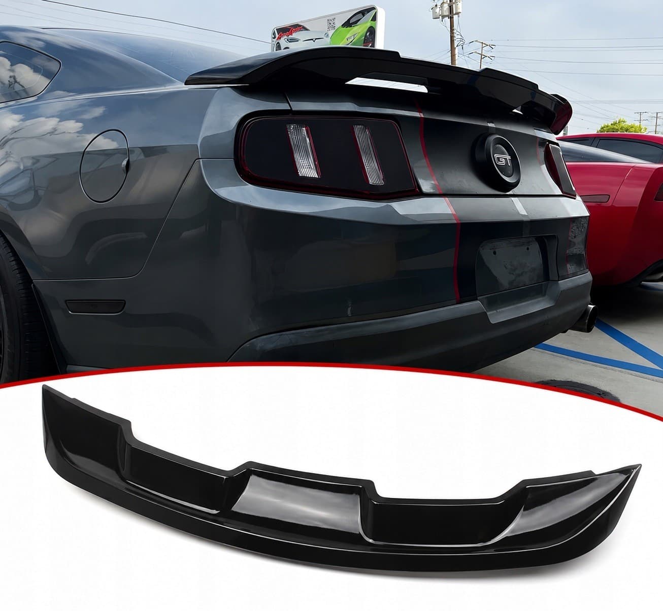 Alerón Trasero GT500 Style (Mustang 2010-2014) nuevo