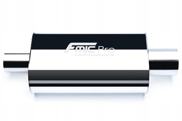 Silenciador Oval Fmic Pro 350mm 63/89mm usado
