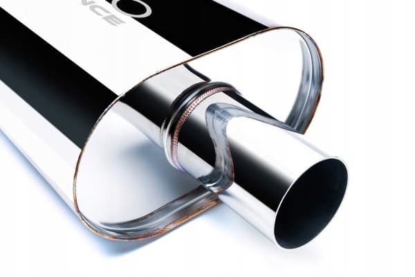 Silenciador Oval Fmic Pro 350mm 63/89mm usado 3