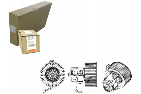 Ventilador soplador Behr Hella 64119200 usado