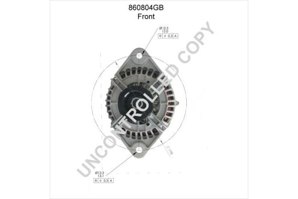 Alternador PE para Volvo FH D13A460 (09.05-) nuevo 5