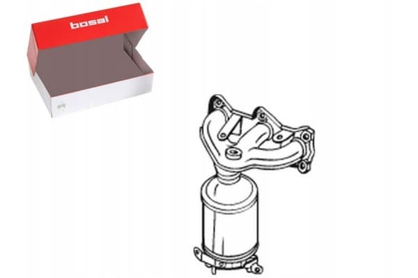 Catalizador Euro Bosal 090-055 nuevo 7