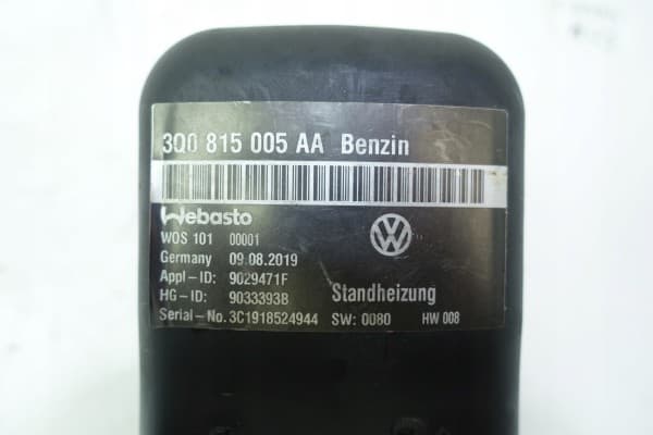Webasto VW Golf Passat B8 3Q0815005AA usado 6