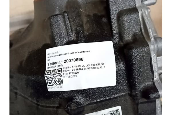 Diferencial trasero BMW X7 OEM 33108686661 usado 4