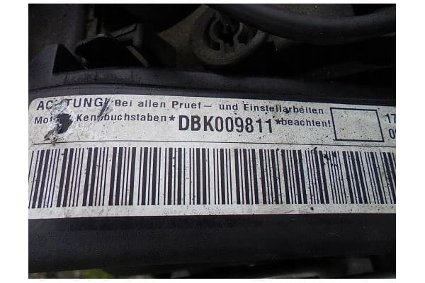 Motor Completo VW Seat Skoda Audi 1.6 TDI Dbk usado 2
