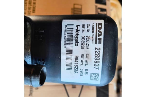 Calefactor Webasto Thermo Top Pro 38 para Daf reacondicionado 3