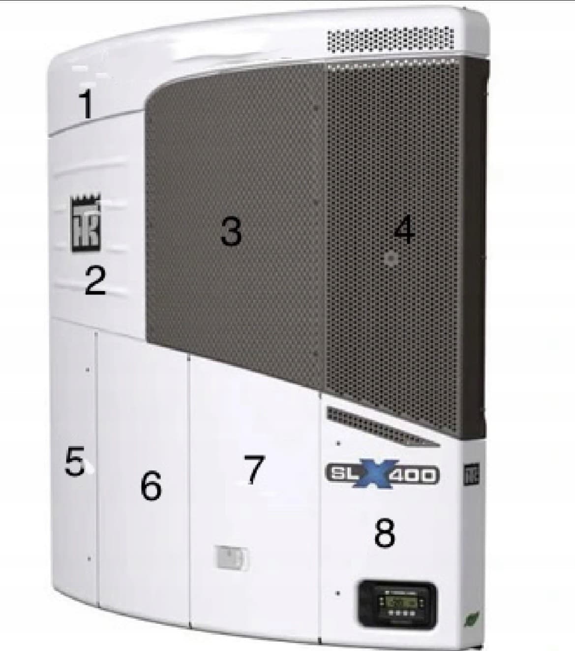 Puerta derecha Thermo King Slx nuevo 4