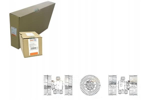Motor de Soplador Behr Hella 9158171 V30031783 usado