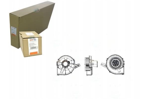 Ventilador soplador Behr Hella 6Q1820015 Gch usado