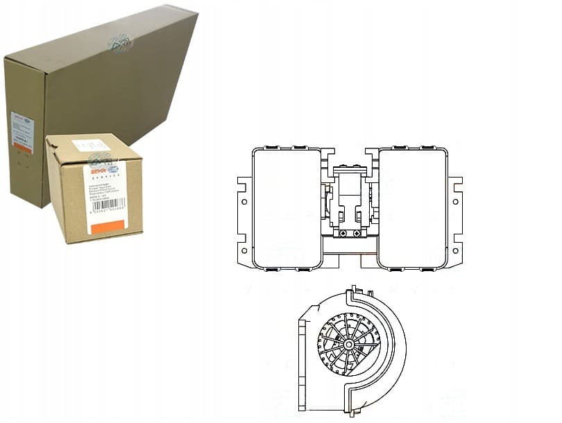 Ventilador Soplador Behr Hella nuevo