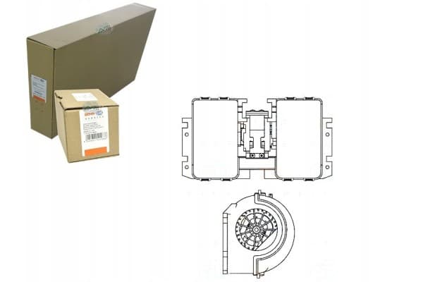 Ventilador Soplador Behr Hella usado