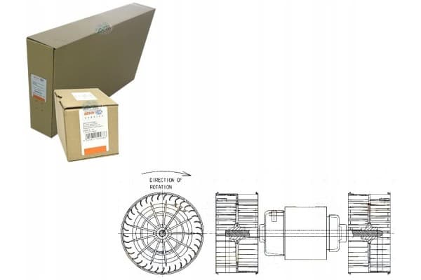 Ventilador Soplador Behr Hella usado