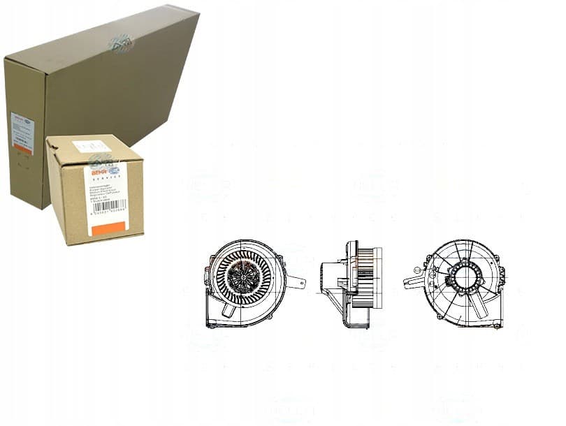 Ventilador soplador Behr Hella nuevo