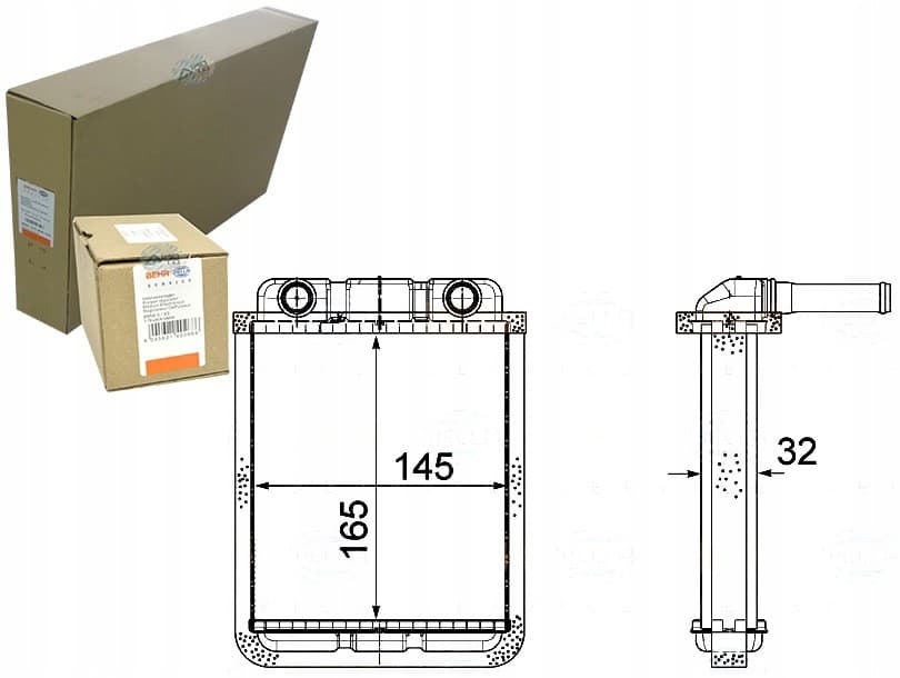 Calefactor Behr Hella nuevo