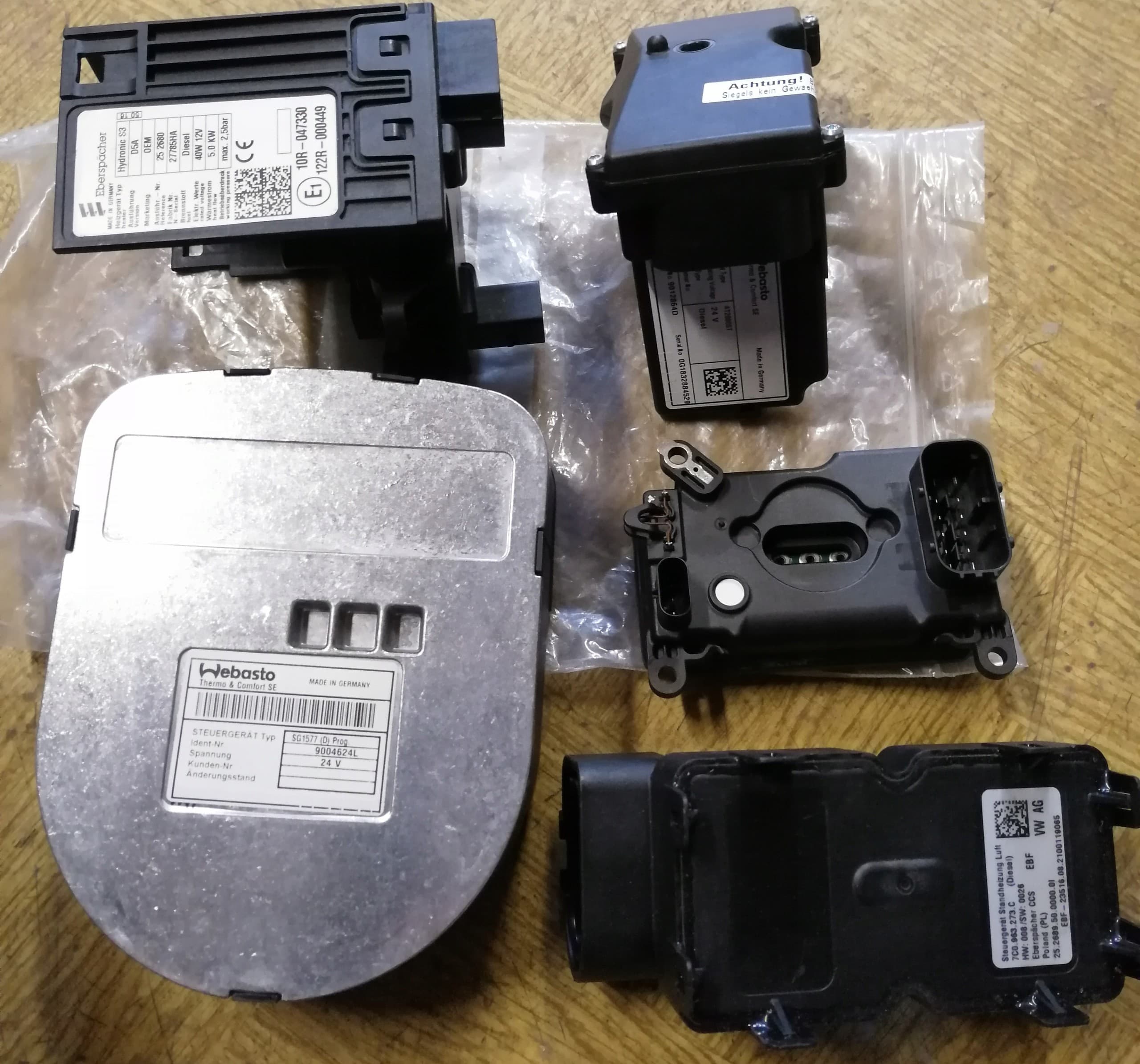 Reparación de Controlador Webasto Eberspacher nuevo 3