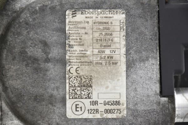 Silenciador Webasto Land Rover Cpla-18K463-AF usado 4
