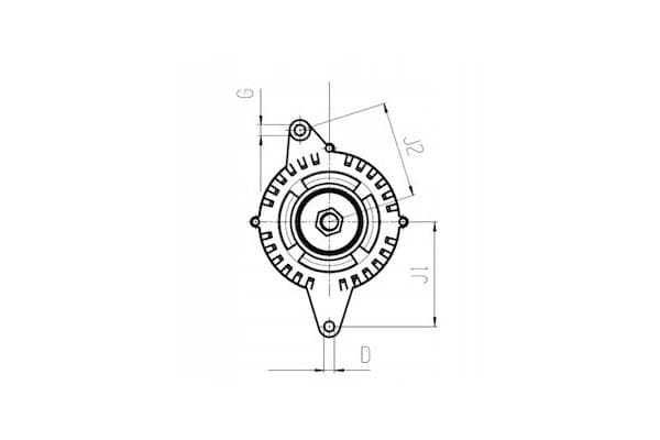 Alternador CAR116573 Hc-Cargo nuevo 2
