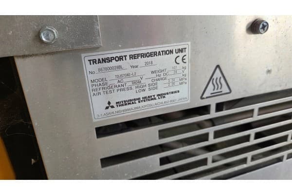 Unidad de refrigeración Mitsubishi tdjs70ae-l2 usado 7