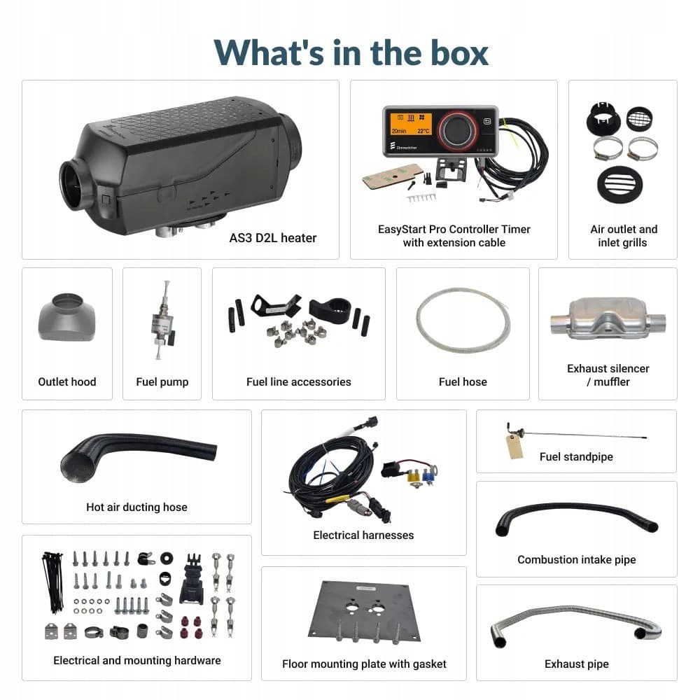 Eberspacher Airtronic S3 Commercial AS3 D2L 24V nuevo 5