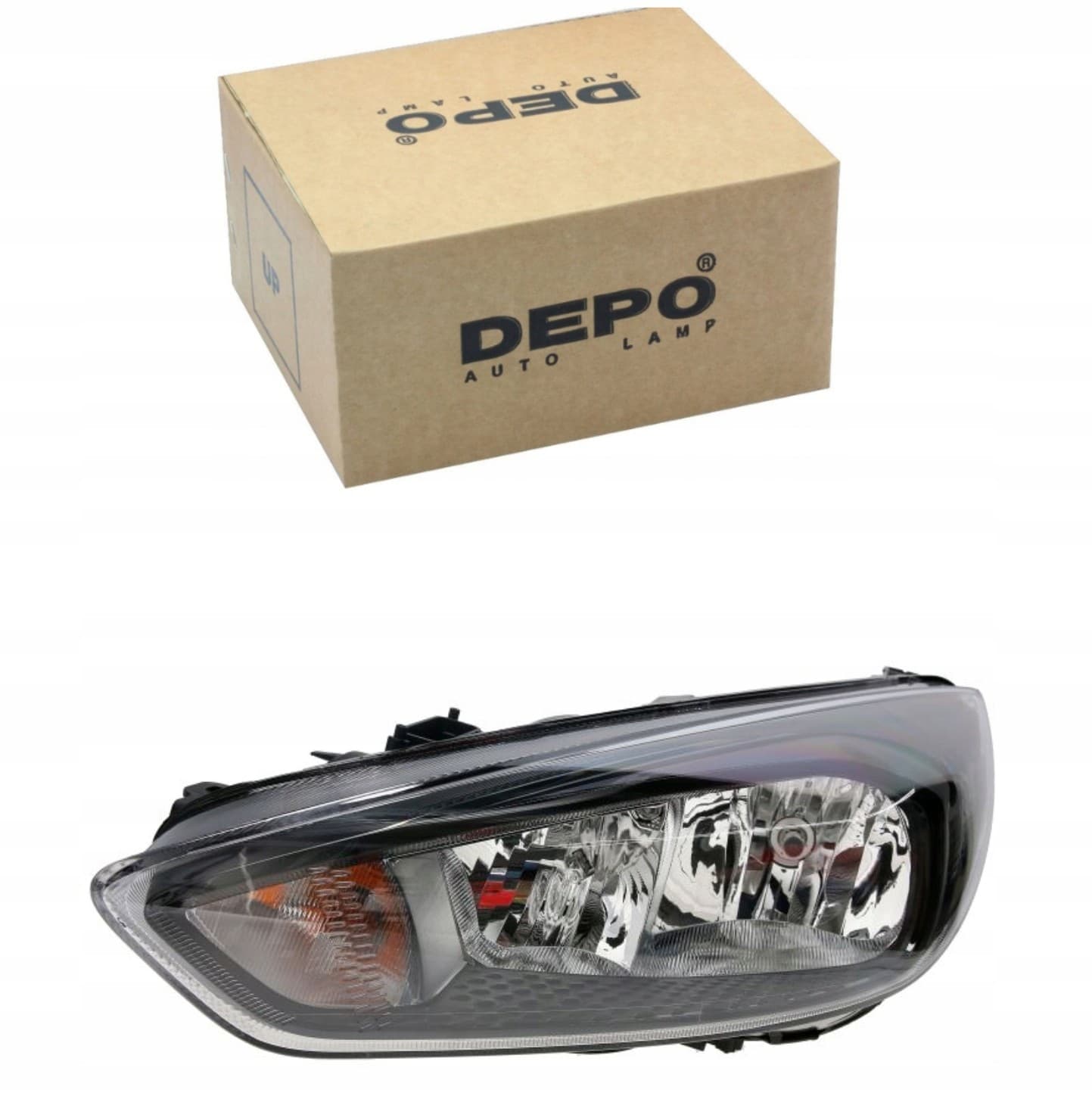 Faro Izquierdo Depo Negro H1/H7 Eléctrico nuevo 2