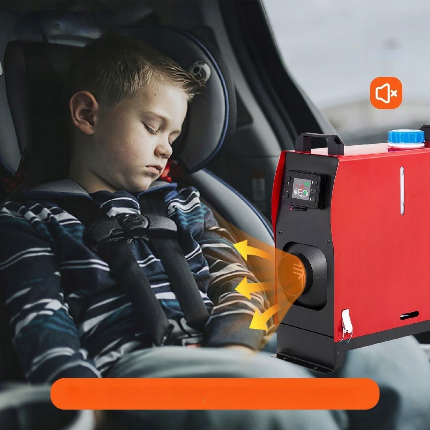 Calefactor de Aire Diésel 12V 8KW nuevo 5
