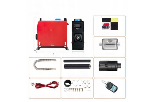 Calefactor de Aire Diésel 12V 8KW usado 7