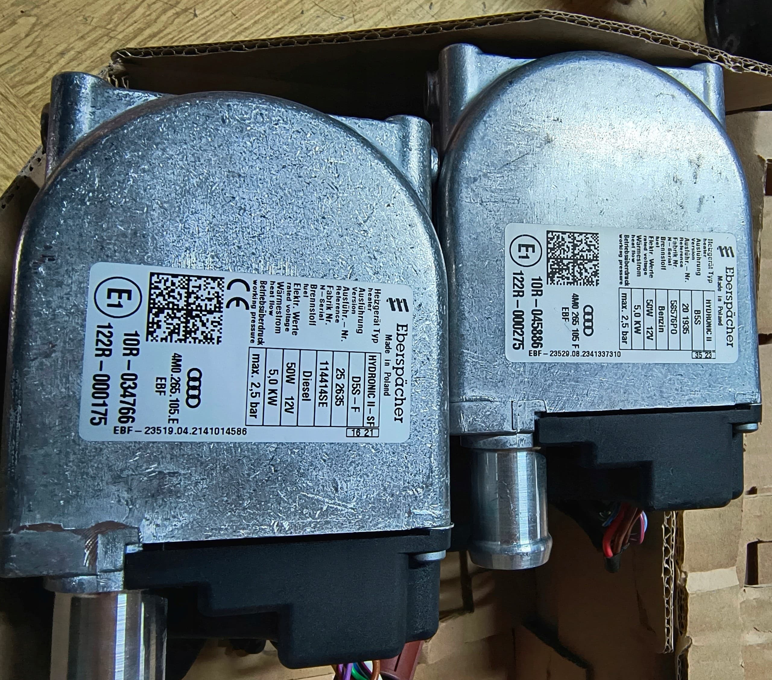 Eberspacher Hydronic II D5SF B5SF para Audi y VW nuevo 5