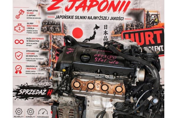 Motor de gasolina Peugeot Citroën 1.6 16V 5F01 usado 4
