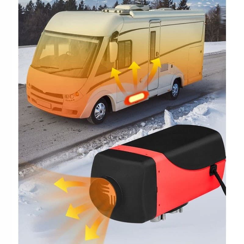 Calefactor independiente para coche ZM8001, 12V/5kW nuevo 4