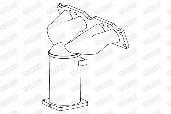 Catalizador Walker 28845 usado 2