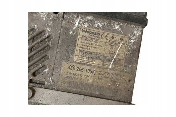 Webasto Audi 4E0265105K 4.2L Diésel 2007 usado 9